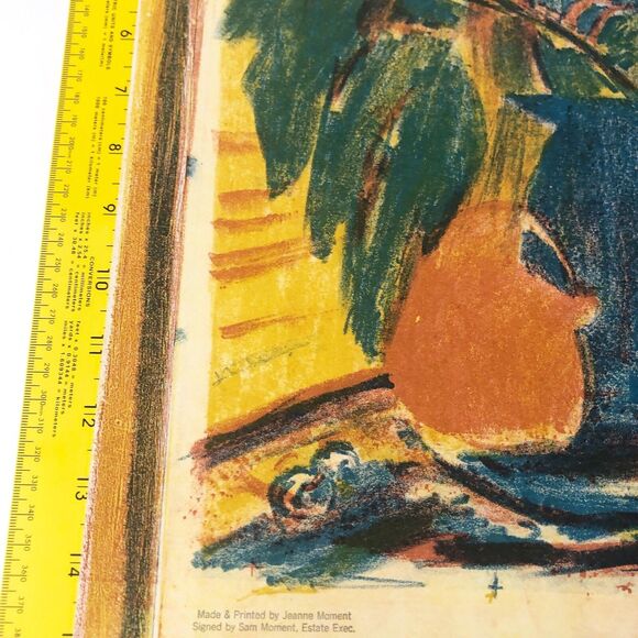 Jeanne Moment Art Print Reed College Oregon Still Life 1950 - Picture 3 of 15